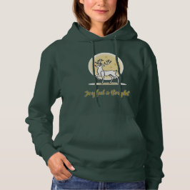 Sudadera Reno de Navidad Alegre y Brillante