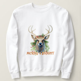 Sudadera Reno moro y brillante