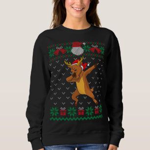 Sudadera Renos babosos, Navidades feos sudan navidad