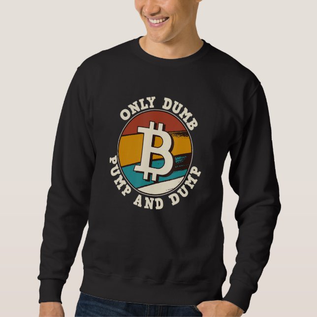 Sudadera Rentabilidad De La Criptodivisa Sólo De Bitcoin (Anverso)