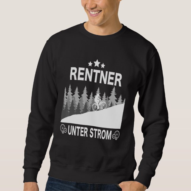 Sudadera Rentner Unter Strom Ebike dice Moto de ciclismo de (Anverso)