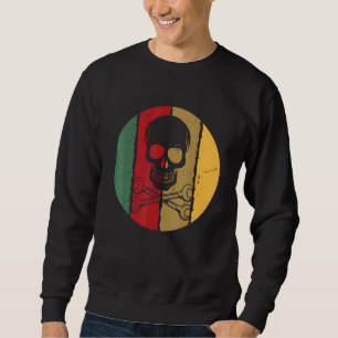 Sudadera Repai de arte mecánico de cráneo de Guay vintage W