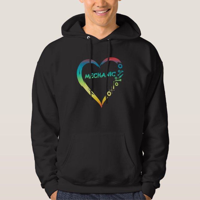 Sudadera Reparación automática de mecánica de reparación de (Anverso)
