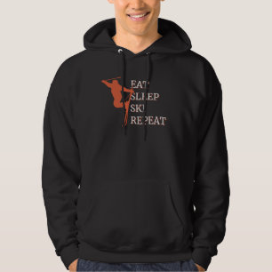 Sudadera Repetición de esquiar de sueño