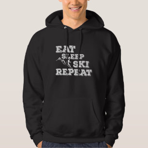 Sudadera Repetición de esquiar de sueño