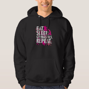 Sudadera Repetición de Gimnasia de Sueño Comido