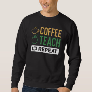 Sudadera Repetición de prueba de café