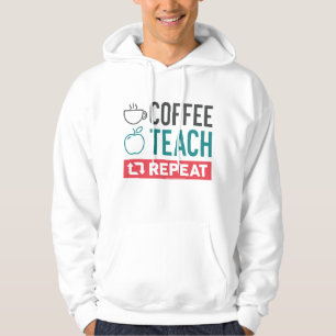 Sudadera Repetición de prueba de café