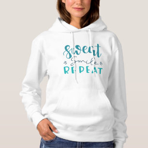 Sudadera Repetición de sonrisa sudorosa