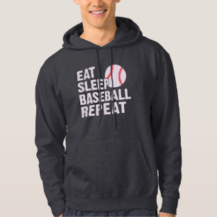 Sudadera repetición del beisbol del sueño - regalo de béisb