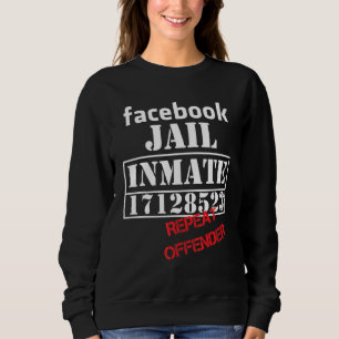 Sudadera Repetición del delincuente liberal 171285 en prisi