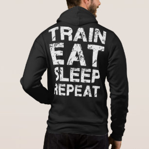 Sudadera Repetición del sueño de la comida del tren