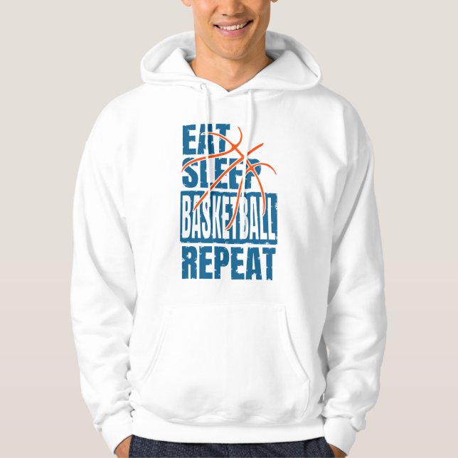 SUDADERA REPETIR EL BALONCESTO DE DORMITORIO (Anverso)