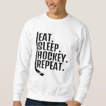 Repetir el hockey sobre sueño