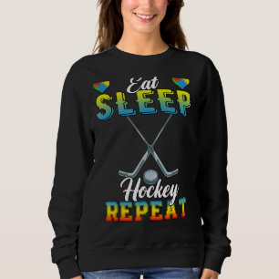 Sudadera Repetir el hockey sobre sueño