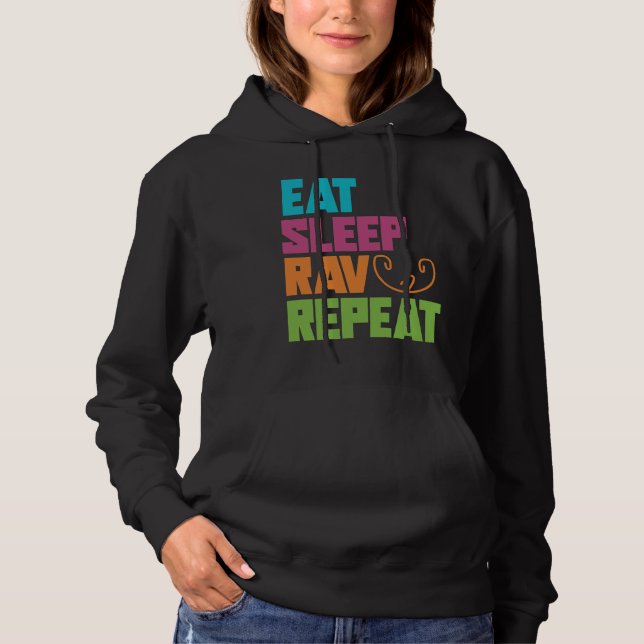 Sudadera Repetir el modo de sueño (Anverso)