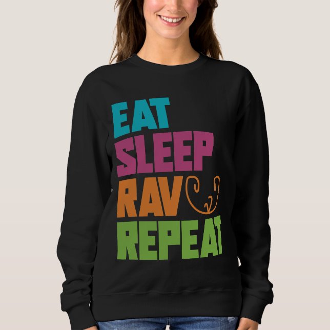 Sudadera Repetir el modo de sueño (Anverso)