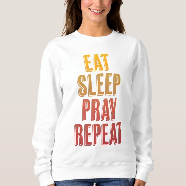 Sudadera Repetir el sueño (Anverso)