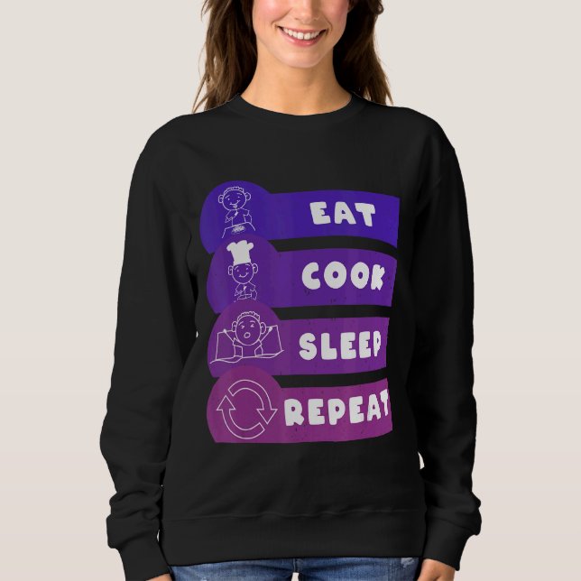 Sudadera Repetir el sueño de Cocina (Anverso)