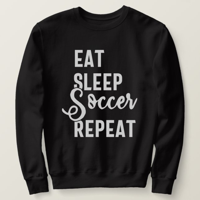 Sudadera repetir el sueño de fútbol (Anverso del diseño)