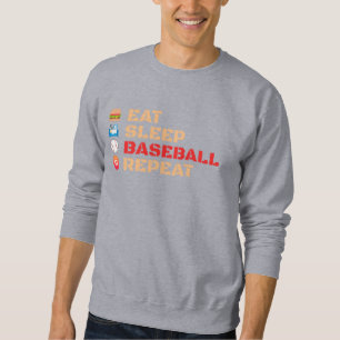 Sudadera Repetir el sueño del béisbol