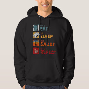 Sudadera Repetir el sueño, tiro con arco, arquero, cosecha