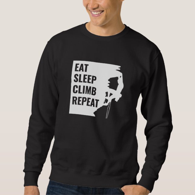 Sudadera Repetir escalada de sueño (Anverso)