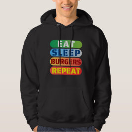 Sudadera repetir hamburguesas de sueño