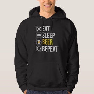 Sudadera Repetir la cerveza de sueño