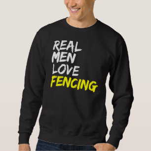 Sudadera Repita Fechttrainer Set Hombres Reales Amor Esgrim
