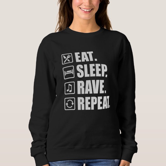 Sudadera Repito de sueño ininterrumpido (Anverso)