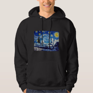 Sudadera Reposo astronauta bajo la azadita estrellada