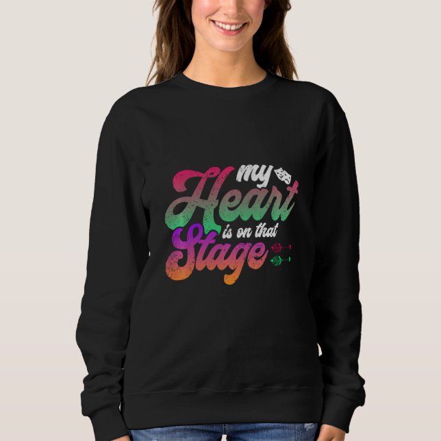 Sudadera Representación musical Teatro musical (Anverso)