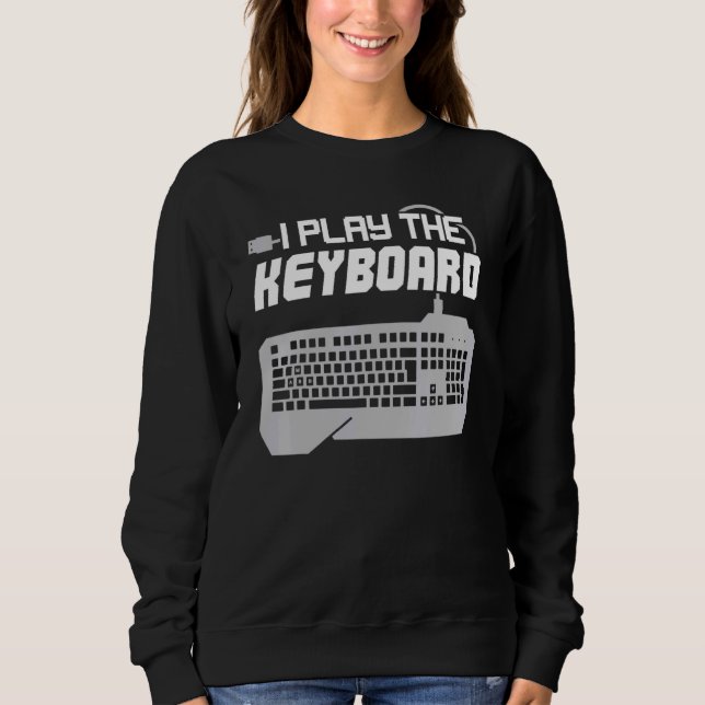 Sudadera Reproducir Tecnologías De Computadora Del Programa (Anverso)