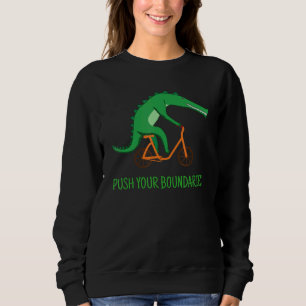 Sudadera Repticio de Bicicleta Cocodrilo Alligator