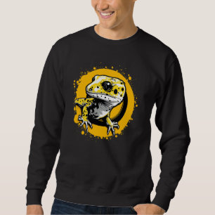 Sudadera Reptile Lizard colorido Personalizado de Gecko Leo