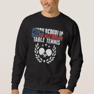 Sudadera República Checa Tenis de Mesa Soporte de Ping Po