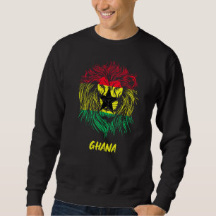 Sudadera República de Ghana Leones Bandera Ghanesa Ghana