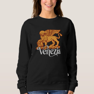 Sudadera República de Venecia Veneto Italia Bandera León al