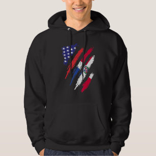 Sudadera República Dominicana Bandera Americana Grosera Est