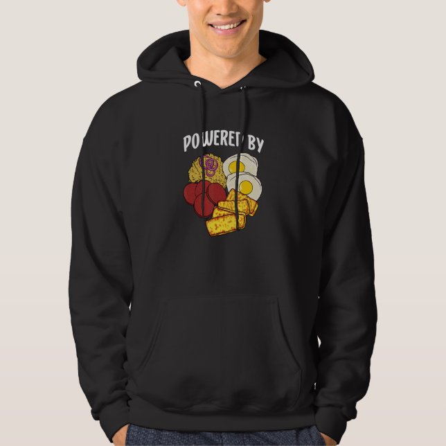 Sudadera República Dominicana Con El Poder De Mangú Salami  (Anverso)