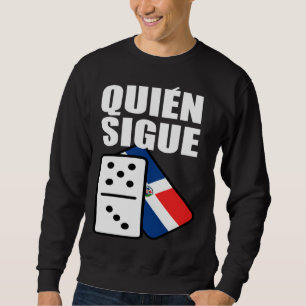 Sudadera República Dominicana Dominó Quien Sigue