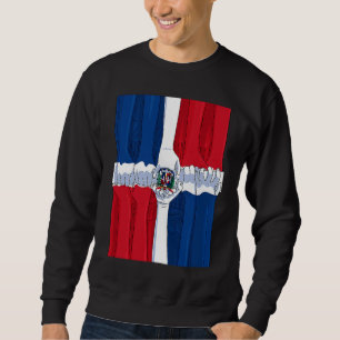 Sudadera República Dominicana Orgullo Nacional Bandera DR E