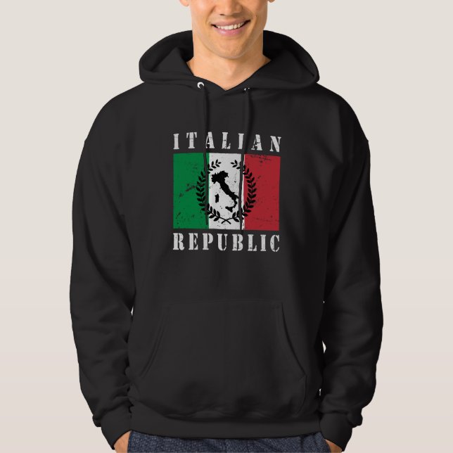 Sudadera República Italiana (Anverso)