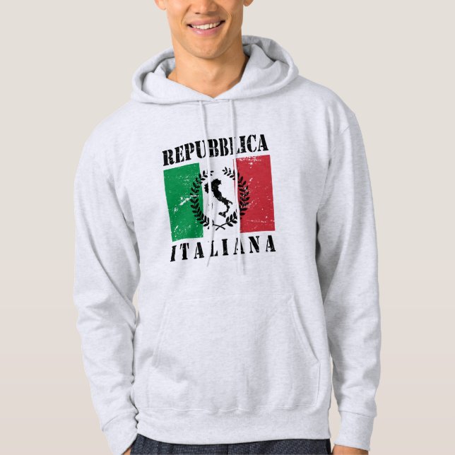 Sudadera República Italiana (Anverso)