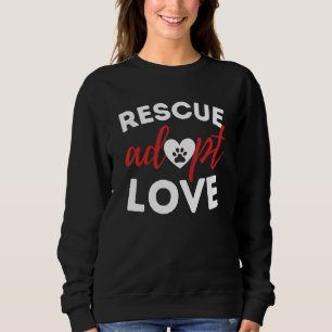Sudadera Rescate Adoptar Amor - Rescate y Adopción Animal
