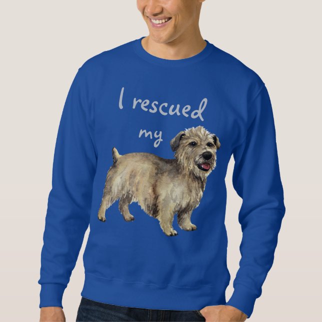 Sudadera Rescate de Glen de Imaal Terrier (Anverso)