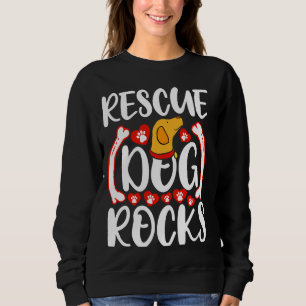 Sudadera Rescate de las rocas de perro con perros
