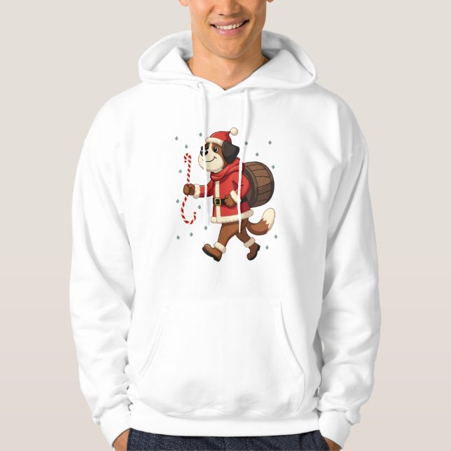 Sudadera Rescate de San Bernardo en Navidad (Anverso)