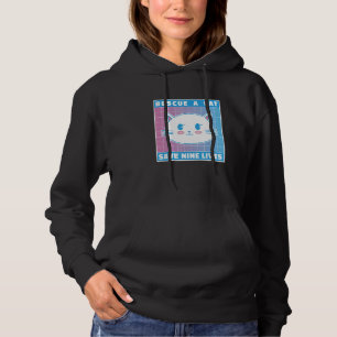 Sudadera Rescate De Un Gato Guarda Nueve Vidas Kit De Anima